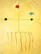 Head of a Catalan Peasant 1924 - Joan Miro reproduction oil painting