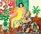 Robe Jaune Et Robe Arlequin 1940 - Henri Matisse