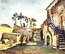 The Courtyard of the Mill 1898 - Henri Matisse reproduction oil painting