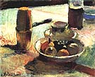 Fruit and Coffee-Pot. 1899 - Henri Matisse reproduction oil painting