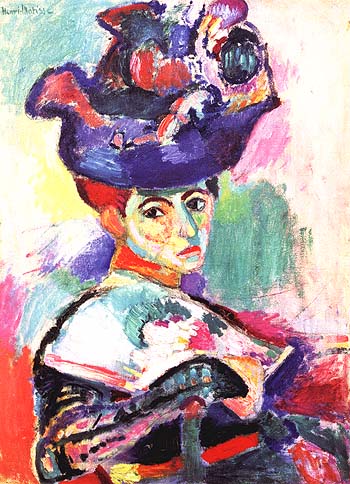 The Woman with the Hat 1905 - Henri Matisse reproduction oil painting