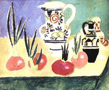 Pink Onions 1906 - Henri Matisse reproduction oil painting
