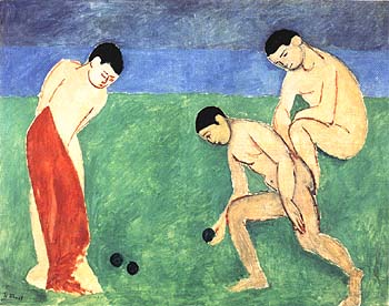 Game of Bowls 1908 - Henri Matisse reproduction oil painting