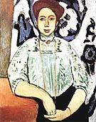 Portrait of Greta Moll 1908 - Henri Matisse reproduction oil painting