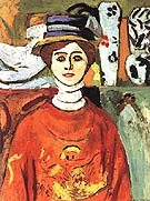 The Girl with Green Eyes 1908 - Henri Matisse