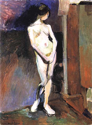 Standing Nude 1906 - Henri Matisse reproduction oil painting