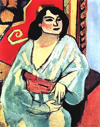 Algerian Woman 1909 - Henri Matisse reproduction oil painting
