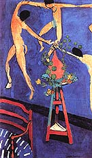 Nasturtiums with Dance II 1912 - Henri Matisse reproduction oil painting