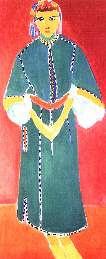 Zorah Standing 1912 - Henri Matisse reproduction oil painting