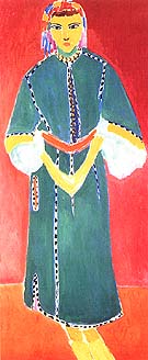 Zorah Standing 1912 - Henri Matisse reproduction oil painting