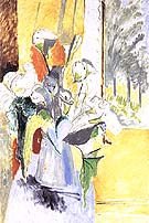 Bouquet of Flowers on a Veranda 1912 - Henri Matisse