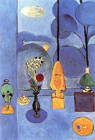 The Blue Window 1913 - Henri Matisse reproduction oil painting
