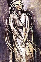 Portrait of Mlle Yvonne Landsberg 1914 - Henri Matisse