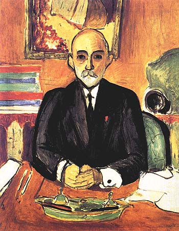 Portrait of Auguste Pellerin (I) 1916 - Henri Matisse reproduction oil painting