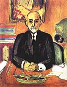 Portrait of Auguste Pellerin (I) 1916 - Henri Matisse reproduction oil painting