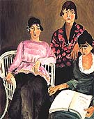 The Three Sisters 1917 - Henri Matisse reproduction oil painting