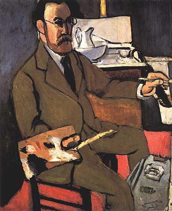 Self-Portrait 1918 - Henri Matisse reproduction oil painting