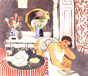 The Breakfast 1919 - Henri Matisse reproduction oil painting