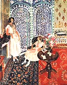 The Moorish Screen 1921 - Henri Matisse