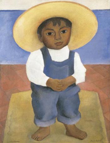 Retrato de Igancio Sanchez - Diego Rivera reproduction oil painting