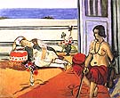 The Two Odalisques 1921 - Henri Matisse reproduction oil painting