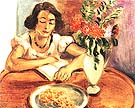 Woman Reading 1922 - Henri Matisse reproduction oil painting