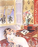 Siesta Interior at Nice 1922 - Henri Matisse reproduction oil painting