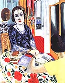 Portrait of Baroness Gourgaud 1924 - Henri Matisse reproduction oil painting