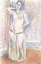 Odalisque or The White Slave - Henri Matisse reproduction oil painting