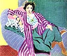 Small Odalisque in a Purple Robe 1937 - Henri Matisse reproduction oil painting