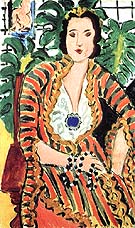 Portrait of Helene Galitzine 1937 - Henri Matisse reproduction oil painting
