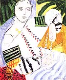 The Romanian Blouse with Green Sleeves 1937 - Henri Matisse