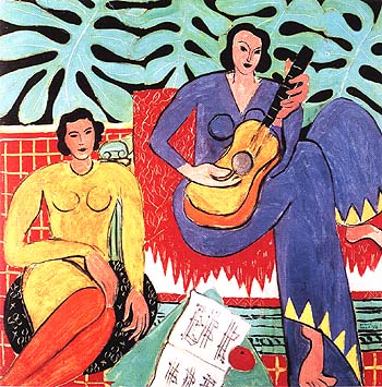 Music 1939 - Henri Matisse reproduction oil painting