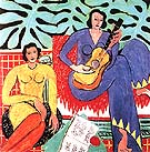 Music 1939 - Henri Matisse reproduction oil painting