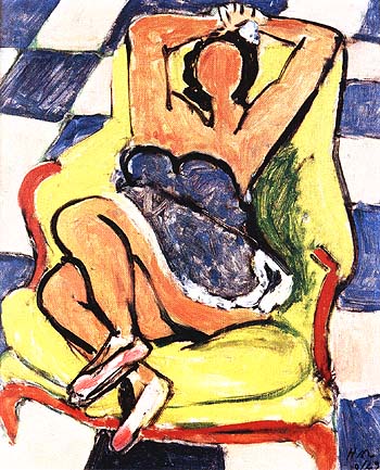 Dancer in Repose 1942 - Henri Matisse reproduction oil painting