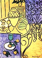 Interior in Yellow and Blue 1946 - Henri Matisse