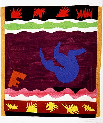 Toboggan 1947 - Henri Matisse reproduction oil painting