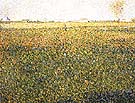 Alfalfa, La Lucerne, Saint-Denis 1884 - Georges Seurat