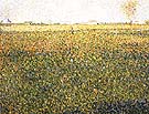 Alfalfa, La Lucerne, Saint-Denis 1884 - Georges Seurat