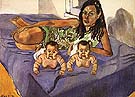 Nancy and Twins, Five Months 1971 - bill bloggs