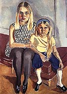 Swedish Girls 1968 - bill bloggs reproduction oil painting