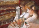 In the Box 1879 - Mary Cassatt reproduction oil painting