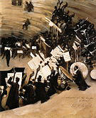 Rehearsal of the Pasdeloup Orchestra at the Cirque D'Hiver 1879-80 - John Singer Sargent
