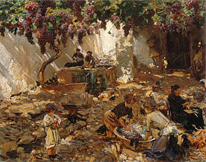 Women at Work 1910 - John Singer Sargent reproduction oil painting