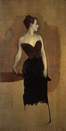 Madame Pierre Gautreau 1884 (Madam X) - John Singer Sargent reproduction oil painting