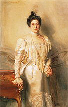 Portrait of Mrs Asher B Wertheimer 1898 - John Singer Sargent reproduction oil painting