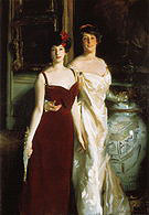 Ena and Betty Daughters of Asher and Mrs Wertheimer 1901 - John Singer Sargent reproduction oil painting