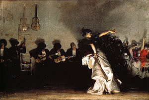 El Jaleo 1882 - John Singer Sargent reproduction oil painting