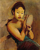 A Javanese Girl at Her Toilet 1889 - John Singer Sargent