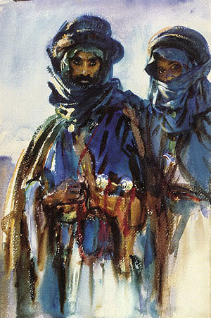 Bedouins 1905-06 - John Singer Sargent reproduction oil painting